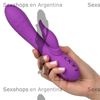 Estimulador Premium con vibrador de clitros y carga USB